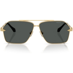 VERSACE 0VE2284 Men Eyewear, Gold (100287), Size: 63