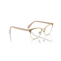 VOGUE 0VO4088 Ladies Eyewear, Top Beige/Gold (5128), Size: 52