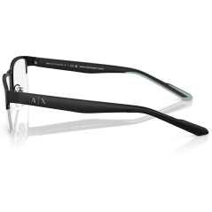 ARMANI EXCHANGE 0AX1068 Men Eyewear, Matte Black (6000), Size: 56
