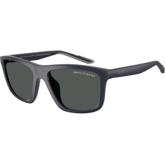 ARMANI EXCHANGE 0AX4149SU Men Eyewear, Matte Dark Blue (610587), Size: 56