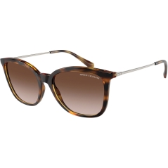 ARMANI EXCHANGE 0AX4151S Ladies Eyewear, Shiny Havana (821313), Size: 55