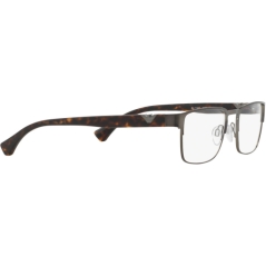 EMPORIO ARMANI 0EA1027 Men Eyewear, Matte Gunmetal (3003), Size: 57