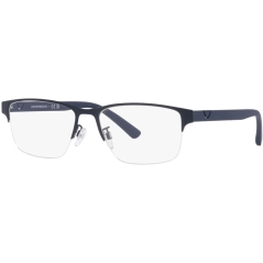 EMPORIO ARMANI 0EA1138 Men Eyewear, Matte Blue (3018), Size: 56