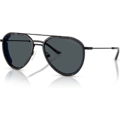 EMPORIO ARMANI 0EA2163 Men Eyewear, Matte Black (300180), Size: 56