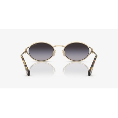 MIU MIU 0MU 52YS Ladies Eyewear, Pale Gold (ZVN5D1), Size: 54