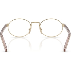 PRADA 0PR B55V Ladies Eyewear, Pale Gold (ZVN1O1), Size: 52