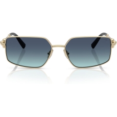 TIFFANY 0TF3111 Unisex Eyewear, Pale Gold (62029S), Size: 58