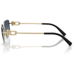 TIFFANY 0TF3111 Unisex Eyewear, Pale Gold (62029S), Size: 58