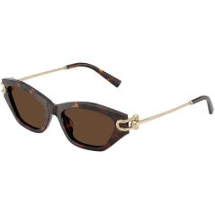 TIFFANY 0TF4231U Ladies Eyewear, Havana (80153G), Size: 53