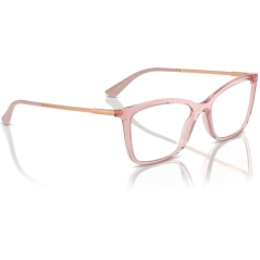 VOGUE 0VO5563 Ladies Eyewear, Transparent Pink (2939), Size: 51