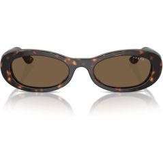 VOGUE 0VO5582S Ladies Eyewear, Dark Havana (W65673), Size: 53