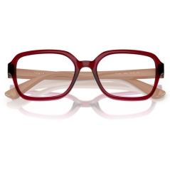 VOGUE JUNIOR VISTA 0VY2032 Unisex Eyewear, Transparent Dark Red (3066), Size: 47