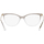 VOGUE 0VO5239 Ladies Eyewear, Top Gradient Brown/Crystal (2736), Size: 54
