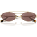 MIU MIU 0MU 54ZS Ladies Eyewear, Pale Gold (ZVN70D), Size: 53