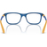 RAY-BAN JUNIOR VISTA 0RY1549 Unisex Eyewear, Transparent Blu (3940), Size: 50
