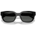 ARMANI EXCHANGE 0AX4155SU Ladies Eyewear, Shiny Black (815887), Size: 54