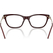 EMPORIO ARMANI 0EA3262 Ladies Eyewear, Shiny Opal Bordeaux (6265), Size: 52