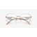 PRADA 0PR 52ZV Ladies Eyewear, Pink Gold (SVF1O1), Size: 55