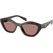 PRADA 0PR A02S Ladies Eyewear, Root Tortoise (17N60B), Size: 52
