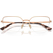 VOGUE 0VO4331 Ladies Eyewear, Rose Gold (5152), Size: 53