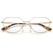 VOGUE 0VO4334 Ladies Eyewear, Pale Gold (848), Size: 54