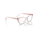 VOGUE 0VO5519 Ladies Eyewear, Transparent Pink (2942), Size: 54