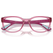 VOGUE JUNIOR VISTA 0VY2033 Ladies Eyewear, Transparent Dark Rose (2613), Size: 48