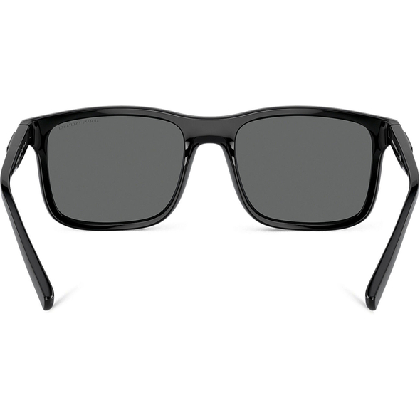 ARMANI EXCHANGE 0AX4145S Men Eyewear, Shiny Black (815887), Size: 57