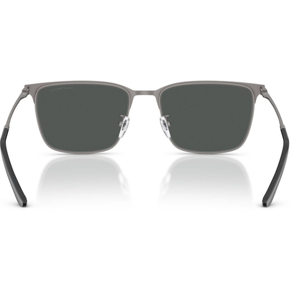 EMPORIO ARMANI 0EA2164D Men Eyewear, Matte Gunmetal/Black (300187), Size: 57