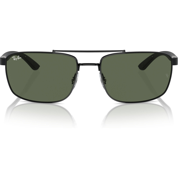 RAY-BAN 0RB3737 Unisex Eyewear, Black (002/71), Size: 60