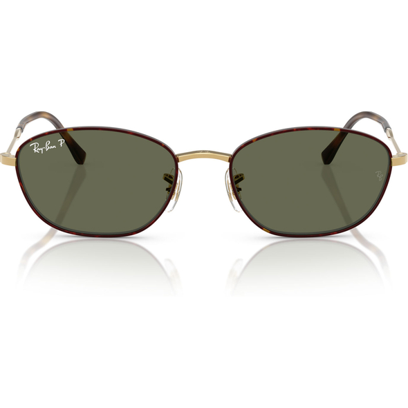 RAY-BAN 0RB3749 Ladies Eyewear, Havana On Gold (927358), Size: 55