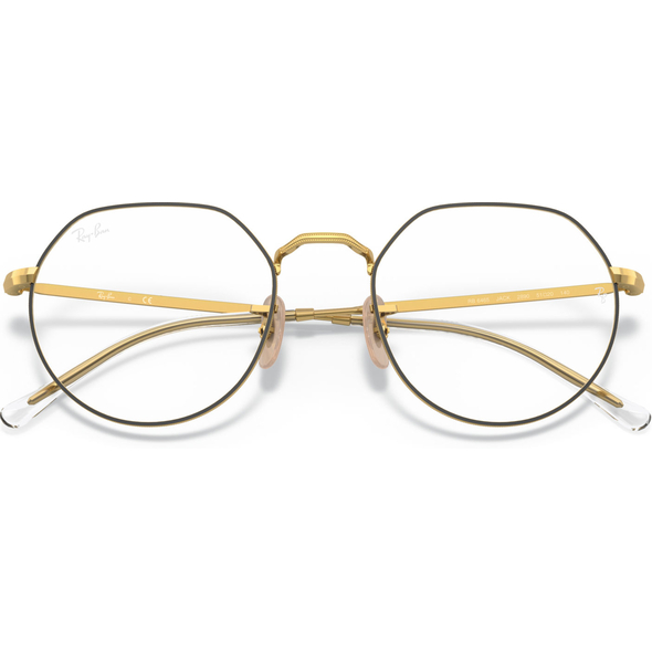RAY-BAN VISTA 0RX6465 Unisex Eyewear, Matte Black On Arista (2890), Size: 51