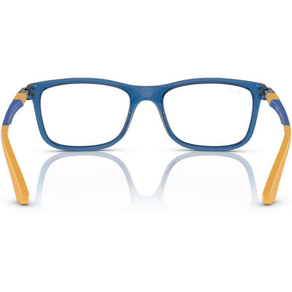RAY-BAN JUNIOR VISTA 0RY1549 Unisex Eyewear, Transparent Blu (3940), Size: 50