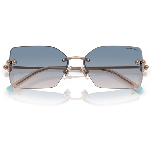 TIFFANY 0TF3088 Unisex Eyewear, Rubedo (610516), Size: 59