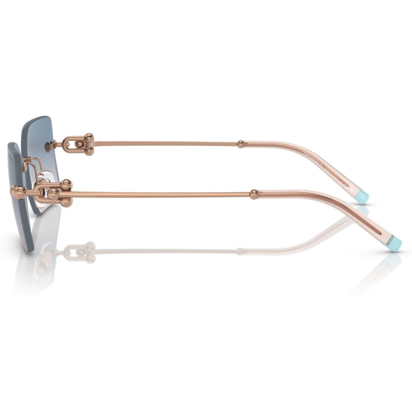 TIFFANY 0TF3088 Unisex Eyewear, Rubedo (610516), Size: 59