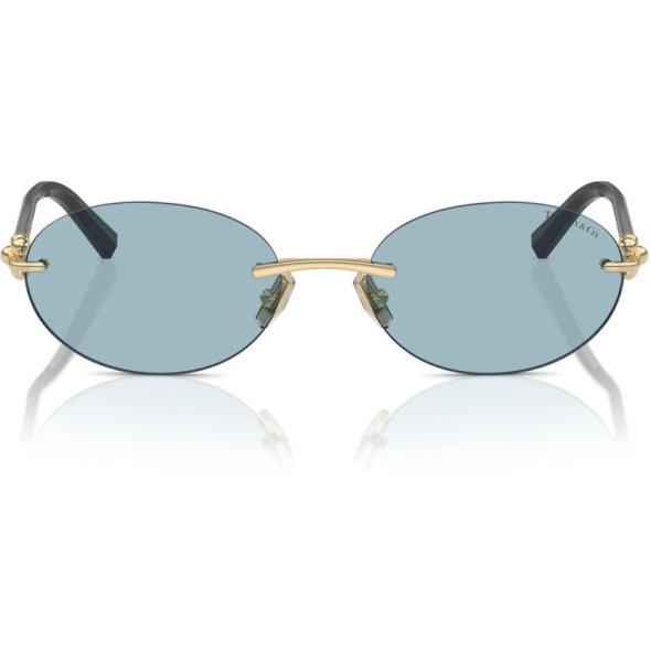 TIFFANY 0TF3104D Unisex Eyewear, Pale Gold (602180), Size: 56
