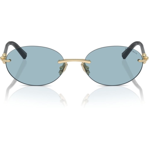 TIFFANY 0TF3104D Unisex Eyewear, Pale Gold (602180), Size: 56