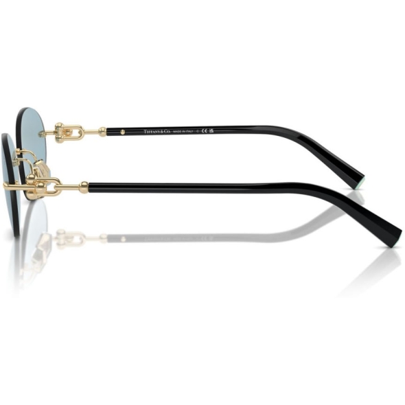 TIFFANY 0TF3104D Unisex Eyewear, Pale Gold (602180), Size: 56