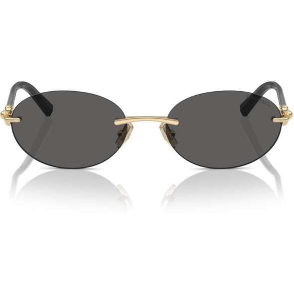 TIFFANY 0TF3104D Unisex Eyewear, Pale Gold (6216S4), Size: 56