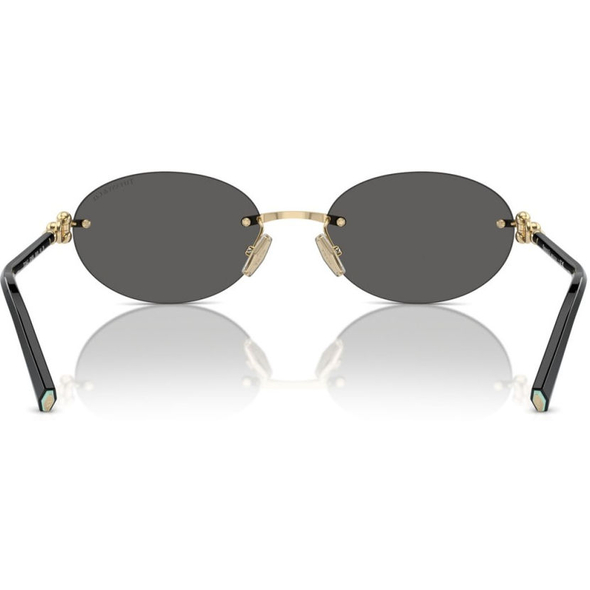 TIFFANY 0TF3104D Unisex Eyewear, Pale Gold (6216S4), Size: 56