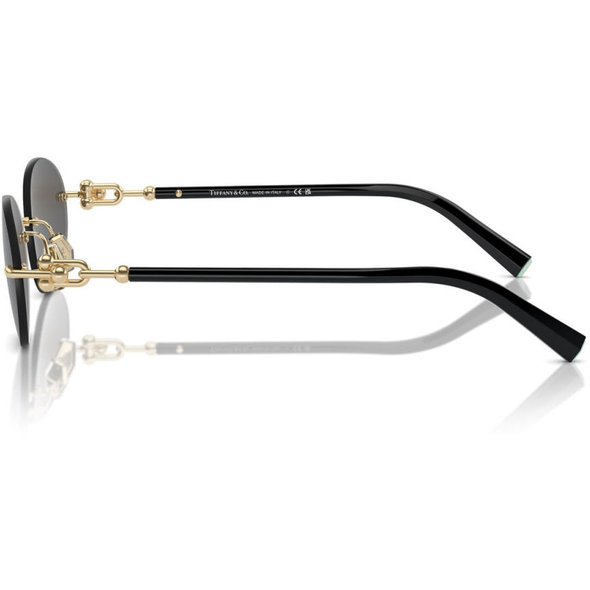 TIFFANY 0TF3104D Unisex Eyewear, Pale Gold (6216S4), Size: 56