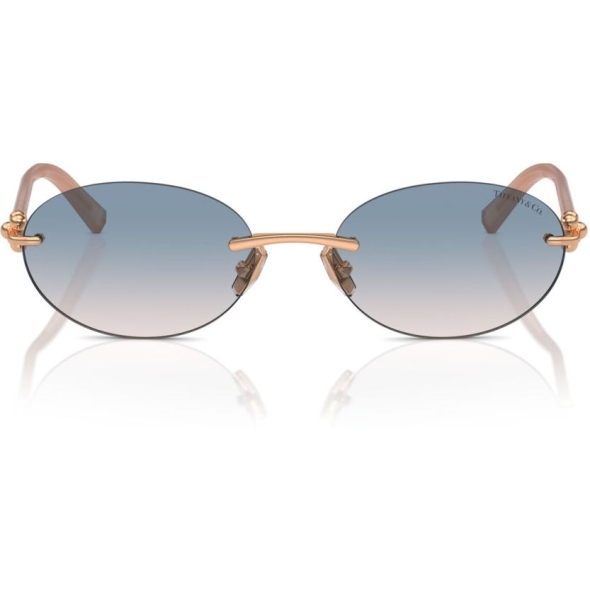 TIFFANY 0TF3111 Unisex Eyewear, Pale Gold (6021S4), Size: 58