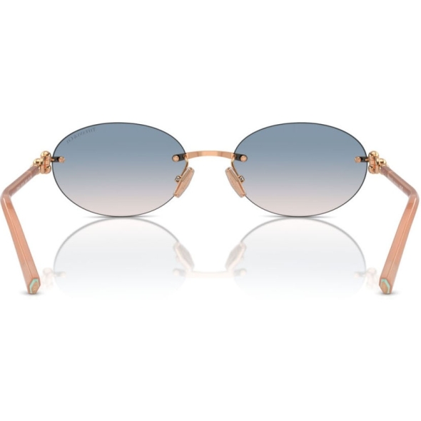 TIFFANY 0TF3111 Unisex Eyewear, Pale Gold (6021S4), Size: 58