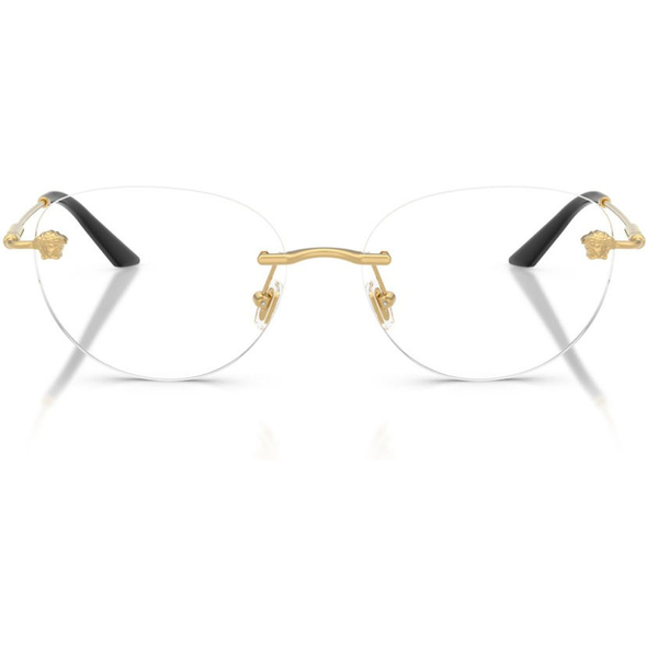 VERSACE 0VE1305 Ladies Eyewear, Gold (1002), Size: 55