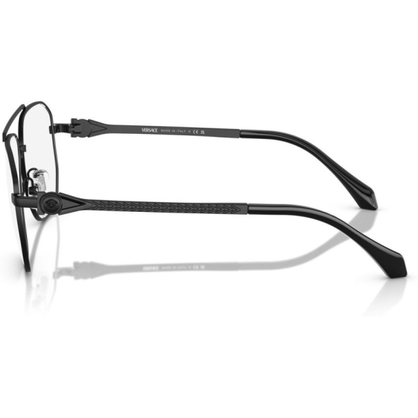 VERSACE 0VE1307 Men Eyewear, Matte Black (1436), Size: 57