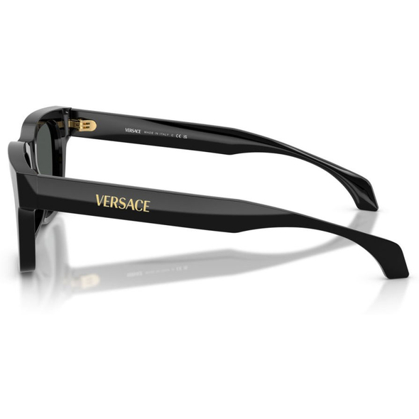 VERSACE 0VE4486 Men Eyewear, Black (GB1/87), Size: 52