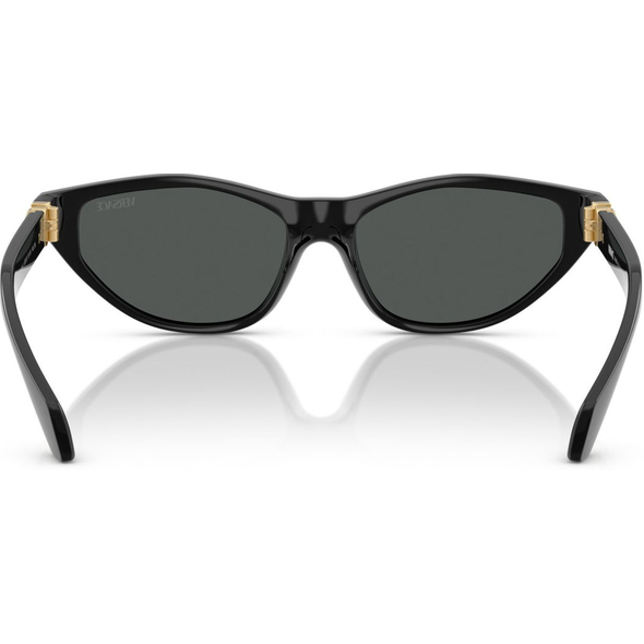 VERSACE 0VE4491U Ladies Eyewear, Black (GB1/87), Size: 55