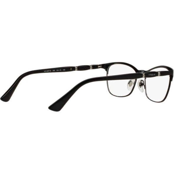 VOGUE 0VO3987B Ladies Eyewear, Black (352), Size: 52