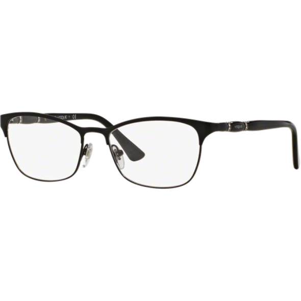 VOGUE 0VO3987B Ladies Eyewear, Black (352), Size: 52