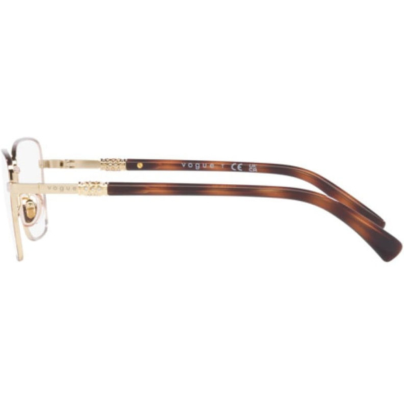 VOGUE 0VO4271B Ladies Eyewear, Top Havana/Pale Gold (5078), Size: 54